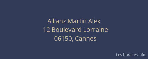 Allianz Martin Alex