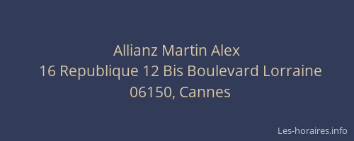 Allianz Martin Alex