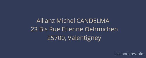 Allianz Michel CANDELMA