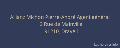 Allianz Michon Pierre-André Agent général