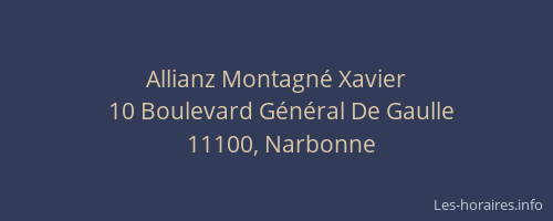 Allianz Montagné Xavier