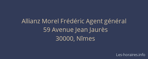 Allianz Morel Frédéric Agent général