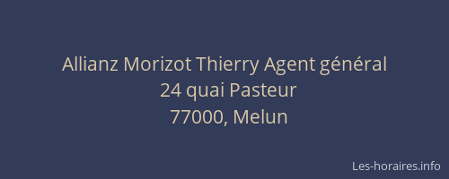 Allianz Morizot Thierry Agent général