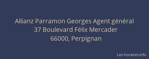 Allianz Parramon Georges Agent général