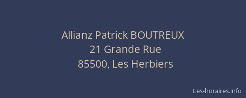 Allianz Patrick BOUTREUX