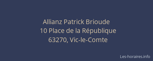 Allianz Patrick Brioude