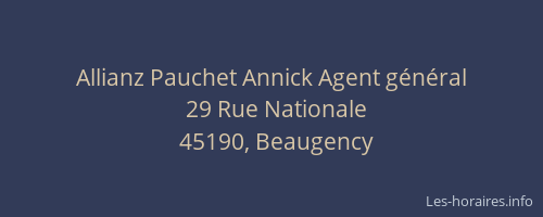 Allianz Pauchet Annick Agent général