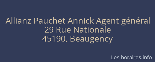 Allianz Pauchet Annick Agent général