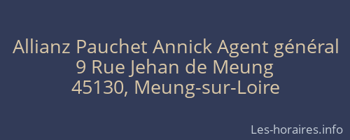 Allianz Pauchet Annick Agent général