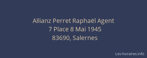Allianz Perret Raphaël Agent