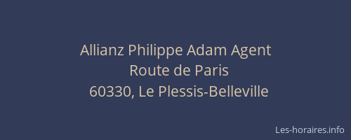 Allianz Philippe Adam Agent