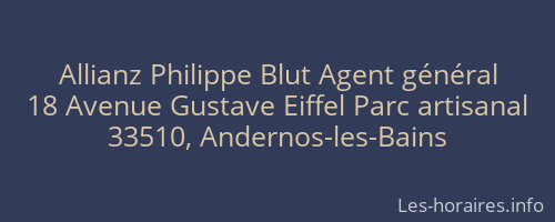Allianz Philippe Blut Agent général