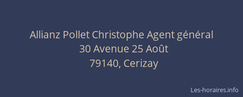 Allianz Pollet Christophe Agent g&eacute;n&eacute;ral