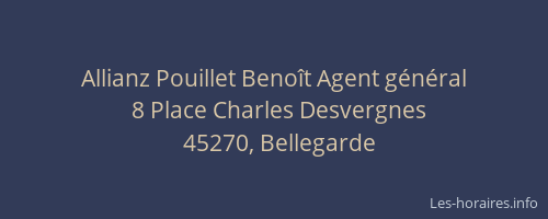 Allianz Pouillet Beno&icirc;t Agent g&eacute;n&eacute;ral
