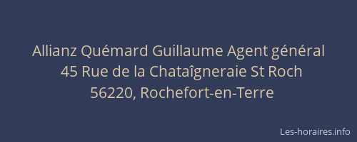 Allianz Qu&eacute;mard Guillaume Agent g&eacute;n&eacute;ral