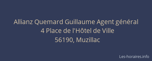 Allianz Quemard Guillaume Agent g&eacute;n&eacute;ral