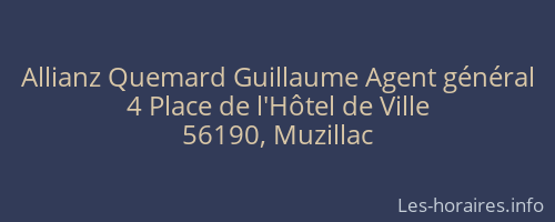 Allianz Quemard Guillaume Agent général