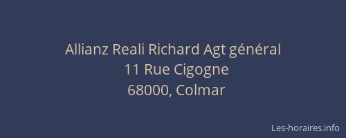 Allianz Reali Richard Agt général