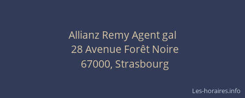 Allianz Remy Agent gal