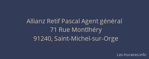 Allianz Retif Pascal Agent général