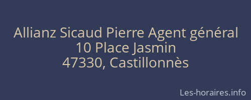 Allianz Sicaud Pierre Agent général