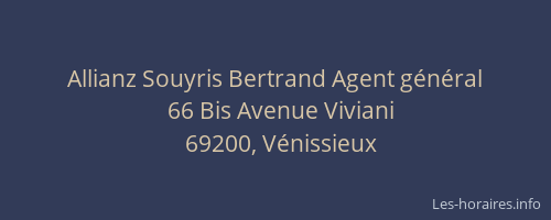 Allianz Souyris Bertrand Agent général