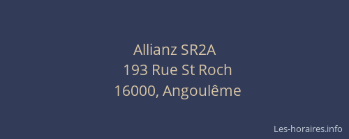 Allianz SR2A