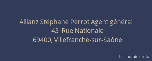 Allianz Stéphane Perrot Agent général