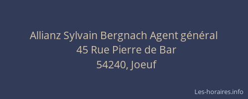 Allianz Sylvain Bergnach Agent général