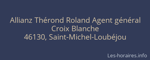 Allianz Thérond Roland Agent général
