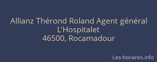 Allianz Thérond Roland Agent général