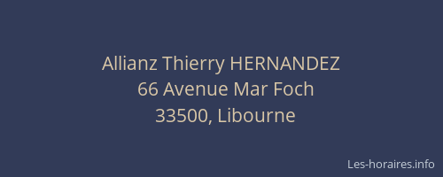 Allianz Thierry HERNANDEZ
