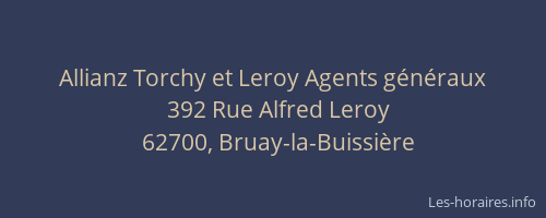 Allianz Torchy et Leroy Agents généraux