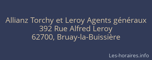 Allianz Torchy et Leroy Agents généraux