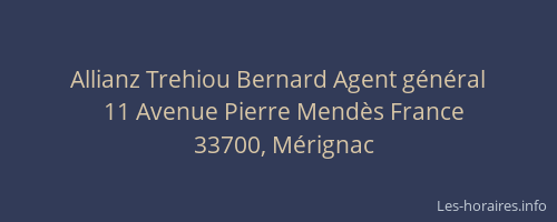 Allianz Trehiou Bernard Agent général