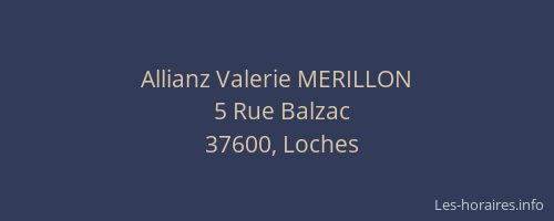 Allianz Valerie MERILLON