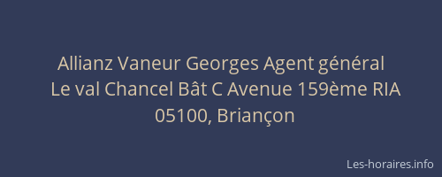 Allianz Vaneur Georges Agent général