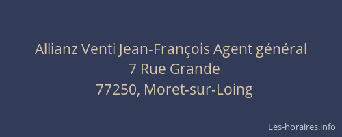 Allianz Venti Jean-François Agent général