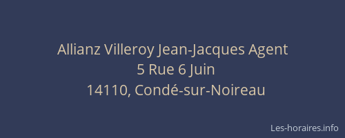 Allianz Villeroy Jean-Jacques Agent