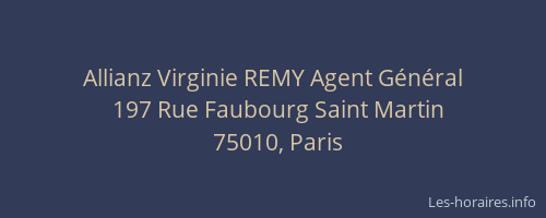 Allianz Virginie REMY Agent Général
