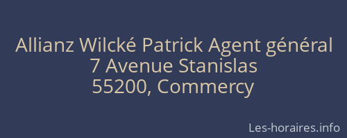 Allianz Wilcké Patrick Agent général