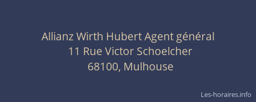 Allianz Wirth Hubert Agent général