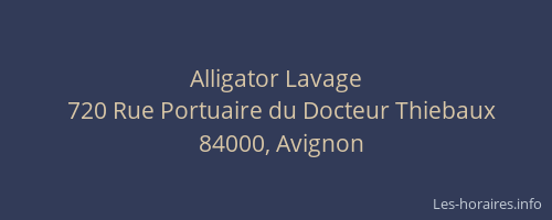 Alligator Lavage