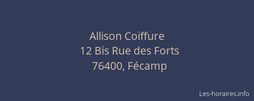 Allison Coiffure