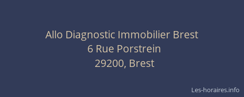 Allo Diagnostic Immobilier Brest