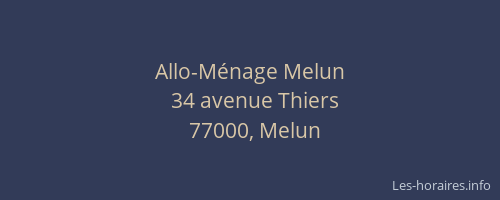 Allo-Ménage Melun