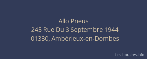 Allo Pneus