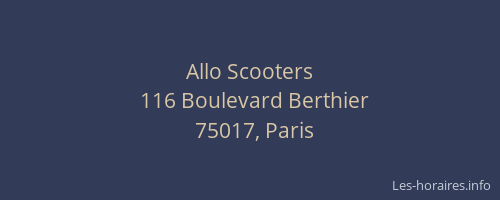 Allo Scooters