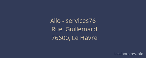 Allo - services76