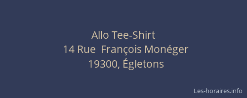 Allo Tee-Shirt